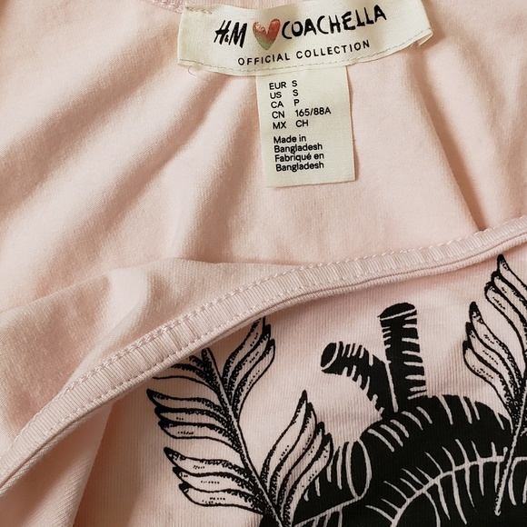 H&M ♡ COACHELLA|Printed Jersey Bodysuit - Picture 3 of 5